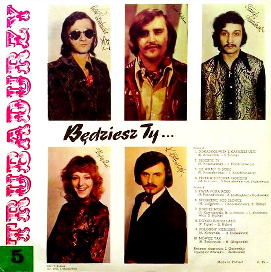 Trubadurzy - Będziesz Ty... 1973 - Back LP.jpg