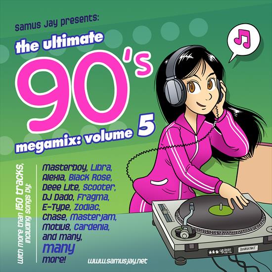 Samus Jay Presents The Ultimate 90s Megamix Volume 5 2023 - Front.png